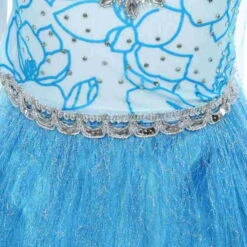 Kids Girls' Elsa Frozen Costume Dress Sequin Floral Performance Party Blue Maxi Long Sleeve Princess Sweet Dresses Fall Winter Regular Fit 3-10 Years -Slay Clothing Shop 0274ec5f d8b6 455f 9f71 2c3b7b88addc