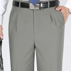 Men's Dress Pants Trousers Casual Pants Pleated Pants Pocket Plain Comfort Breathable Wedding Business Casual Retro Vintage Classic Yellow Light Green High Waist Stretchy -Slay Clothing Shop 06a2a9d7 389b 431d acb0 b35fc4056583