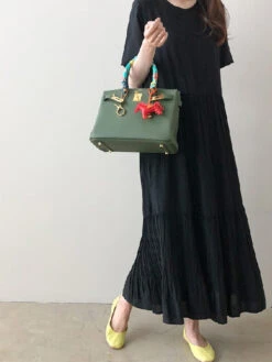 Women's Casual Dress Cotton Linen Dress Swing Dress Maxi Long Dress Cotton Blend Basic Casual Outdoor Daily Vacation Crew Neck Pocket Short Sleeve Summer Spring 2023 Loose Fit Black Navy Blue Sky Blue -Slay Clothing Shop 08809d8e 56cf 4cd2 8346 d5ad802e18b2