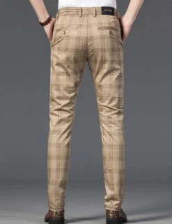 Men's Trousers Chinos Chino Pants Plaid Dress Pants Pocket Plaid Comfort Breathable Outdoor Daily Going Out Fashion Casual Blue Green -Slay Clothing Shop 0de2575a 1b96 4447 ba6b fc742825ccde