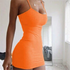 Women's Casual Dress Sheath Dress Sundress Mini Dress Light Pink Black White Sleeveless Pure Color Cold Shoulder Spring Summer Spaghetti Strap Basic Daily Vacation Weekend Slim 2023 S M L XL XXL 3XL -Slay Clothing Shop 0f8fd234 39d2 4edc be47 60e524ce4af3