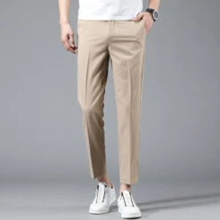 Men's Dress Pants Trousers Cropped Pants Casual Pants Plain Breathable Ankle-Length Formal Wedding Business Casual Skinny Skinny Black White Micro-elastic 9 Men's Dress Pants Trousers Cropped Pants Casual Pants Plain Breathable Ankle-Length Formal Wedding Business Casual Skinny Skinny Black White Micro-elastic -Slay Clothing Shop 23fb9f8d e791 487f a9f2 2f99e209f4f9