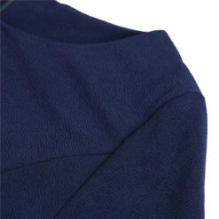 Women's Wedding Guest Dress Swing Dress A Line Dress Midi Dress Navy Blue Green Beige Half Sleeve Pure Color Lace Up Summer Spring Crew Neck Work Party Vacation 2023 S M L XL XXL -Slay Clothing Shop 26f56efd b36a 45a7 aa0e c701c48f29ab