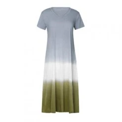 Women's T Shirt Dress Tee Dress Maxi Long Dress Black Blue Gray Yellow Red Short Sleeve Color Block Patchwork Spring Summer Round Neck Casual Boom Sale Dress S M L XL XXL 3XL 4XL 5XL -Slay Clothing Shop 29c47786 e384 4ac5 a81f 886999373f96