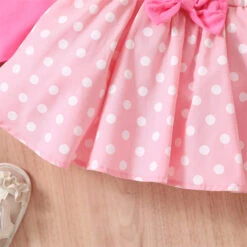 2 Pieces Toddler Girls' Polka Dot Ruffle Dress Set Set Short Sleeve Vacation Outdoor 1-3 Years Summer Yellow Pink Red 35 2 Pieces Toddler Girls' Polka Dot Ruffle Dress Set Set Short Sleeve Vacation Outdoor 1-3 Years Summer Yellow Pink Red -Slay Clothing Shop 30140f8c 0a72 48ed 8995 afab1dd671a6