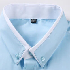 Men's Shirt Dress Shirt Button Up Shirt Light Pink White Wine Short Sleeve Plain Turndown Spring & Fall Office & Career Going Out Clothing Apparel Basic -Slay Clothing Shop 36b585b4 e9b5 4c84 82c3 5726f613e028