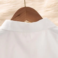 Kids Girls' Dress Solid Color Long Sleeve Casual Adorable Daily Cotton Above Knee A Line Dress Summer Spring 5-13 Years Pink -Slay Clothing Shop 39413bb2 c340 4567 b563 ca327235bafd