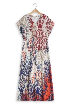 Women's Casual Dress Shift Dress Floral Split Print V Neck Maxi Long Dress Casual Daily Short Sleeve Summer Spring -Slay Clothing Shop 40a2a9d9 41d7 4b40 9826 a6ac5e881c53