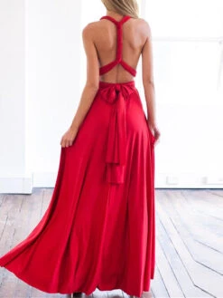 Women's Prom Dress Party Dress New Year's Eve Dress Swing Dress Long Dress Maxi Dress Black Red Green Sleeveless Backless Summer Spring Halter -Slay Clothing Shop 46c6d2cc e67b 469f 8dc8 78a0962bde48