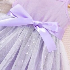 Kids Girls' Dress Solid Color Sequin Sleeveless School Adorable Daily Cotton Knee-length Summer Dress Summer Spring 3-7 Years Black Pink Purple -Slay Clothing Shop 4cc7f32c c50b 44d7 b7e0 8c1024461f4e