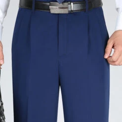 Men's Dress Pants Trousers Casual Pants Pleated Pants Pocket Plain Comfort Breathable Wedding Business Casual Retro Vintage Classic Yellow Light Green High Waist Stretchy -Slay Clothing Shop 4e3d85a5 2df6 4372 aa20 5efda919cef8