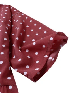 Women's Casual Dress Swing Dress Polka Dot Dress Long Dress Maxi Dress Green Blue Yellow Short Sleeve Polka Dot Print Spring Summer Crew Neck Basic Daily Weekend Loose Fit 2023 L XL XXL 3XL 4XL 5XL -Slay Clothing Shop 516cc3b2 cd9d 4cc6 9dc5 4ec03dc9fb9e