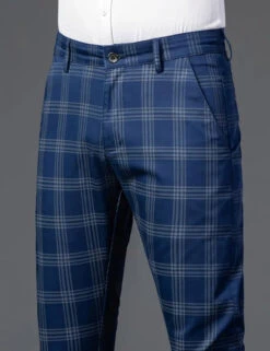 Men's Trousers Chinos Chino Pants Plaid Dress Pants Pocket Plaid Comfort Breathable Outdoor Daily Going Out Fashion Casual Blue Green -Slay Clothing Shop 52529260 cf28 4c34 9841 12068ada8c55