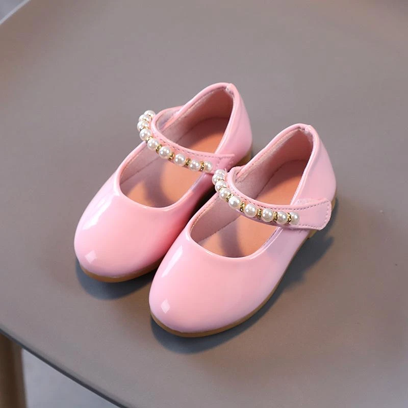 Girls' Flats Daily Dress Shoes Mary Jane Lolita PU Water Resistant Breathability Non-slipping Big Kids(7years +) Little Kids(4-7ys) Toddler(2-4ys) School Wedding Party Walking Shoes Dancing Pearl 4 Girls' Flats Daily Dress Shoes Mary Jane Lolita PU Water Resistant Breathability Non-slipping Big Kids(7years +) Little Kids(4-7ys) Toddler(2-4ys) School Wedding Party Walking Shoes Dancing Pearl - Image 4
