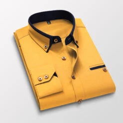 Men's Dress Shirt Button Down Shirt Collared Shirt Non Iron Shirt White Pink Navy Blue Long Sleeve Plain Collar All Seasons Wedding Work Clothing Apparel -Slay Clothing Shop 66a3bda6 1d39 4a07 a0aa 062142cc7b4a