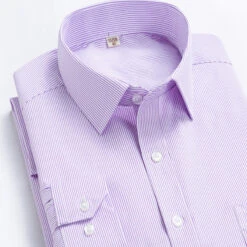 Men's Dress Shirt Light Pink Black-White Sea Blue Long Sleeve Stripes And Plaid Turndown Spring & Fall Wedding Going Out Clothing Apparel -Slay Clothing Shop 6c017a32 c98f 4c93 902f 430dbc08b627