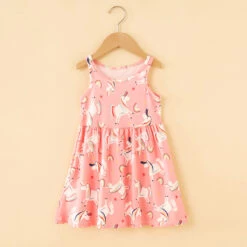 Toddler Girls' Floral Dress Solid Color Animal Cartoon Short Sleeve School Active Daily Cotton Knee-length A Line Dress Floral Dress Summer Dress Summer Spring 7-13 Years Colorful Bear Milk Silk -Slay Clothing Shop 6c7dd221 ff16 4109 a97b 5cb8f2e2fc12