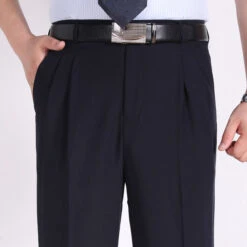 Men's Dress Pants Trousers Casual Pants Pleated Pants Pocket Plain Comfort Breathable Wedding Business Casual Retro Vintage Classic Yellow Light Green High Waist Stretchy -Slay Clothing Shop 72b8bff7 3fbd 4496 af58 a0bcde68167a