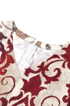 Women's Casual Dress Shift Dress Floral Split Print V Neck Maxi Long Dress Casual Daily Short Sleeve Summer Spring -Slay Clothing Shop 783f0469 721c 44f3 bd17 84e1a52d253c