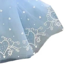 Kids Girls' Party Dress Cartoon Heart Short Sleeve Formal Performance Mesh Princess Beautiful Cotton Maxi Party Dress Swing Dress Summer Spring 3-10 Years Light Blue -Slay Clothing Shop 7ab64d11 1572 466d b89c 91b7eb69cc37