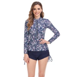 Women's Swimwear Swim Dress Rash Guard Diving Normal Swimsuit Modest Swimwear Tummy Control Slim Solid Color Royal Blue Dark Gray Bodysuit Bathing Suits New Vacation Fashion -Slay Clothing Shop 7b8ff34f a628 4bf0 978e 1c7c6e483295