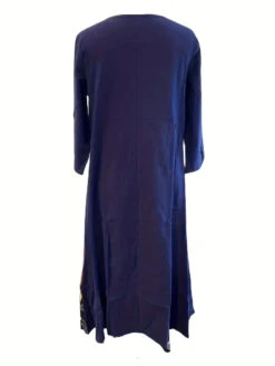 Women's Casual Dress Cotton Linen Dress Swing Dress Maxi Long Dress Print Bohemia Casual Daily Crew Neck Long Sleeve Summer Spring Fall Black Yellow Floral -Slay Clothing Shop 8bbea80c 2122 43a4 9b57 250983ca3aa4