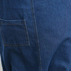 Women's Denim Dress Denim Overall Pinafore Dress Maxi Long Dress Denim Basic Casual Daily Holiday Vacation Square Neck Pocket Split Sleeveless Summer Spring Fall 2023 Regular Fit Blue Pure Color S M -Slay Clothing Shop 90a1d27b 70e4 4775 a26d 0c23d7eb326e