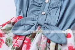 Kids Girls' Dress Floral Sundress Daily Holiday Bow White Red Sleeveless Active Cute Dresses Summer Regular Fit 2-12 Years -Slay Clothing Shop 919416d0 f8c2 4461 87e1 f31730edd405