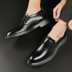 Men's Oxfords Dress Shoes Business Casual Classic Outdoor Daily Walking Shoes Microfiber Breathable Black Grey Black Summer 8 Men's Oxfords Dress Shoes Business Casual Classic Outdoor Daily Walking Shoes Microfiber Breathable Black Grey Black Summer -Slay Clothing Shop 92a2784e b971 4d6b b49c 4c91a76714f1