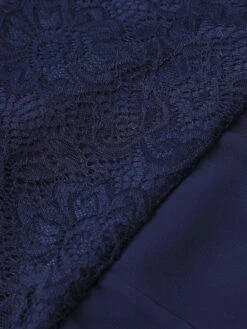 Women's Plus Size Work Dress Chiffon Dress Swing Dress Solid Color Long Dress Maxi Dress 3/4 Length Sleeve Lace Layered V Neck Fashion Outdoor Wine Dark Blue Summer Spring L XL XXL 3XL 4XL -Slay Clothing Shop 94fed013 d3b9 49b1 a0f2 f564a3a6564a