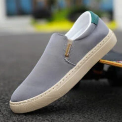 Men's Sneakers Dress Loafers Walking Casual Daily Canvas Breathable Loafer Black White Green Spring Fall -Slay Clothing Shop 9cb98280 181c 478d 9436 7fd4ef3595e9
