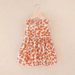 Kids Girls' Dress Floral Dress Plaid Heart Bear Sleeveless Outdoor Casual Vacation Tropical Adorable Rayon Mini Casual Dress Tank Dress Floral Dress Summer Spring 3-10 Years Pink Plaid Orange Flower -Slay Clothing Shop a2d34f95 2793 494f a83c b216e3db8b47