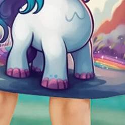 Girls' 3D Graphic Rainbow Unicorn Dress Short Sleeve 3D Print Summer Spring Sports & Outdoor Daily Holiday Cute Casual Sweet Kids 3-12 Years Casual Dress Strap Dress A Line Dress Above Knee Polyester -Slay Clothing Shop a5ee895d 04ae 469b b0e8 e2ce99892edc