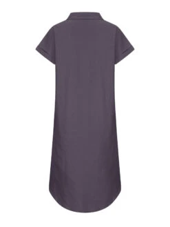 Women's Casual Dress Denim Shirt Dress Midi Dress Denim Fashion Casual Outdoor Daily Vacation Shirt Collar Button Pocket Short Sleeve Summer Spring Fall 2023 Loose Fit Navy Blue Blue Sky Blue Plain S -Slay Clothing Shop a633d071 7f16 40fd b552 d5e39cdd8ab3