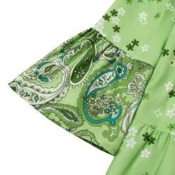 Women's Casual Dress Floral Dress Boho Dress Floral Paisley Ruched Print V Neck Flare Cuff Sleeve Midi Dress Daily Vacation Long Sleeve Summer Spring -Slay Clothing Shop a6582951 d9c6 4da3 8f57 545348a7d4c7