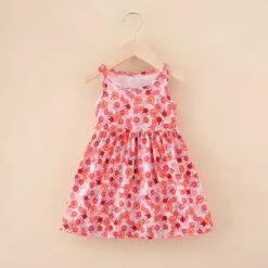 Toddler Girls' Floral Dress Solid Color Animal Cartoon Short Sleeve School Active Daily Cotton Knee-length A Line Dress Floral Dress Summer Dress Summer Spring 7-13 Years Colorful Bear Milk Silk -Slay Clothing Shop ac7057c1 b1f9 45c2 80f8 646d40b49477