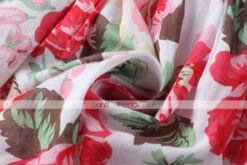 Kids Girls' Dress Floral Sundress Daily Holiday Bow White Red Sleeveless Active Cute Dresses Summer Regular Fit 2-12 Years -Slay Clothing Shop b12d791a 1bf0 4260 92d2 5f9583f76e03