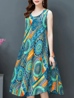 Women's Pajamas Nightgown Nightshirt Dress Flower Simple Comfort Soft Home Daily Bed Cotton Breathable Crew Neck Sleeveless Dress Summer Spring Gold Black Black -Slay Clothing Shop b65fe117 ead9 40f2 8304 432ce94820d1