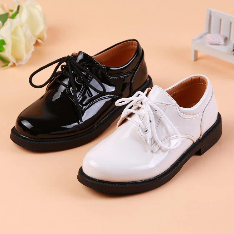 Boys Oxfords Daily Dress Shoes Flower Girl Shoes Formal Shoes Patent Leather Water Resistant Non-slipping Princess Shoes Big Kids(7years +) Little Kids(4-7ys) School Wedding Party Walking Shoes 3 Boys Oxfords Daily Dress Shoes Flower Girl Shoes Formal Shoes Patent Leather Water Resistant Non-slipping Princess Shoes Big Kids(7years +) Little Kids(4-7ys) School Wedding Party Walking Shoes - Image 3