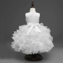 Kids Girls' Active Sweet Party Holiday Solid Colored Pleated Bow Sleeveless Knee-length Polyester Dress Royal Blue -Slay Clothing Shop b9c9ed0b 2164 46df ab0c e91d683f9c96