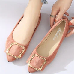 Women's Flats Dress Shoes Comfort Shoes Outdoor Daily Solid Color Flat Heel Pointed Toe Elegant Casual Minimalism Satin Loafer Black Pink Blue -Slay Clothing Shop bbaef836 3342 473e 9786 91f34e1364d6