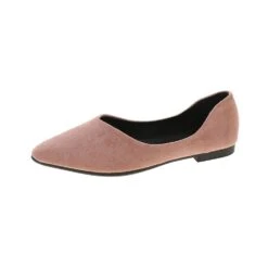 Women's Flats Dress Shoes Plus Size Wedding Work Daily Solid Colored Flat Heel Pointed Toe Elegant Classic Casual PU Loafer Wine Black Pink -Slay Clothing Shop be1328fe 0170 49b0 87fe 22518fe50a72