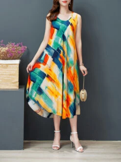 Women's Pajamas Nightgown Nightshirt Dress Flower Simple Comfort Soft Home Daily Bed Cotton Breathable Crew Neck Sleeveless Dress Summer Spring Gold Black Black -Slay Clothing Shop be6931f7 f03c 404f b51c 5f6cc876c98b