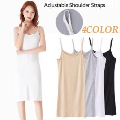 Summer Modal Extra Long Pajamas Outerwear Sexy Ladies Fashion Bag Hip Large Size Slim Long Camisole Dress