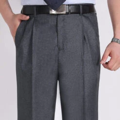 Men's Dress Pants Trousers Casual Pants Pleated Pants Pocket Plain Comfort Breathable Wedding Business Casual Retro Vintage Classic Yellow Light Green High Waist Stretchy -Slay Clothing Shop c4b2547f 4229 4a6d b5ce f3a62c265c72