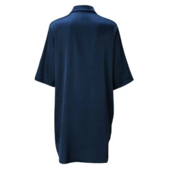 Women's Pajamas Nightgown Dress Black Dress Pjs Pure Color Fashion Simple Comfort Party Home Bed Satin V Wire Half Sleeve Summer Spring Black White -Slay Clothing Shop dbfee812 784d 4d5e b3d0 f5ce98b60cef