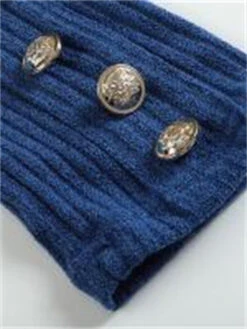 Women's Sweater Dress Jumper Dress Winter Dress Mini Dress Knitwear Elegant Classic Pure Color Winter Dress Daily Date Fall Dress Crew Neck Long Sleeve Button Split Knit 2023 Regular Fit Claret Black -Slay Clothing Shop dcc9a335 11b3 40a0 beb8 a1ea3ba0d138