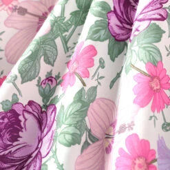 Kids Girls' Floral Dress Floral Short Sleeve Casual Ruched Patchwork Daily Polyester Floral Dress Summer Spring 7-13 Years Purple -Slay Clothing Shop dd47667e 56b3 4d2a bf81 e49c5987f76e