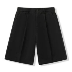 Men's Shorts Dress Shorts Bermuda Shorts Work Shorts Pocket Plain Comfort Breathable Outdoor Daily Going Out Fashion Casual Black Light Grey -Slay Clothing Shop e1105c76 05c1 42e9 b2f6 a2d8f3e31f6a