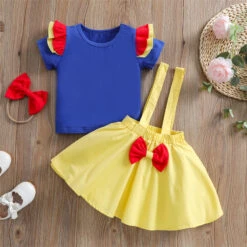 2 Pieces Toddler Girls' Polka Dot Ruffle Dress Set Set Short Sleeve Vacation Outdoor 1-3 Years Summer Yellow Pink Red 36 2 Pieces Toddler Girls' Polka Dot Ruffle Dress Set Set Short Sleeve Vacation Outdoor 1-3 Years Summer Yellow Pink Red -Slay Clothing Shop e75f3e71 7e63 4317 96cf a0727db6fa62